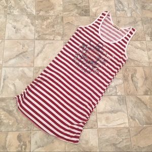 FOREVER 21 Nautical tank top