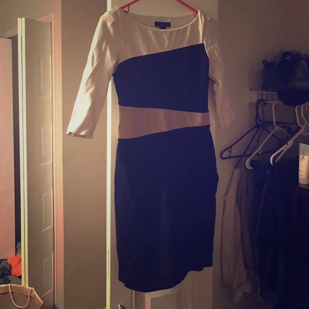 WHBM 3/4 sleeve dress