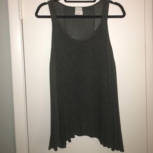 Ella Moss Green Floral Tank