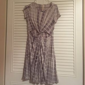 Knot tied Tshirt dress