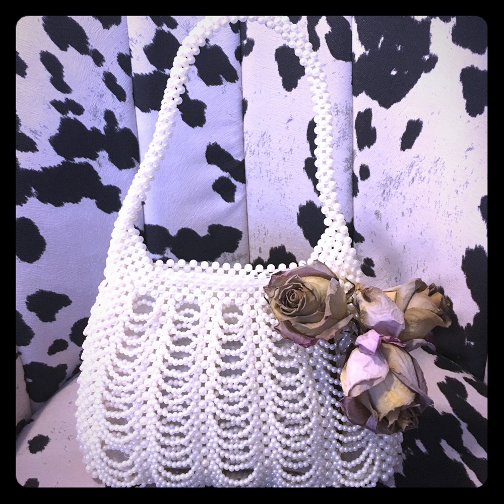 Handmade Pearls purse