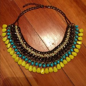 Last chance! Zara tribal statement necklace