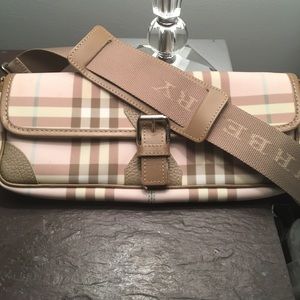 Burberry Clutch w/strap