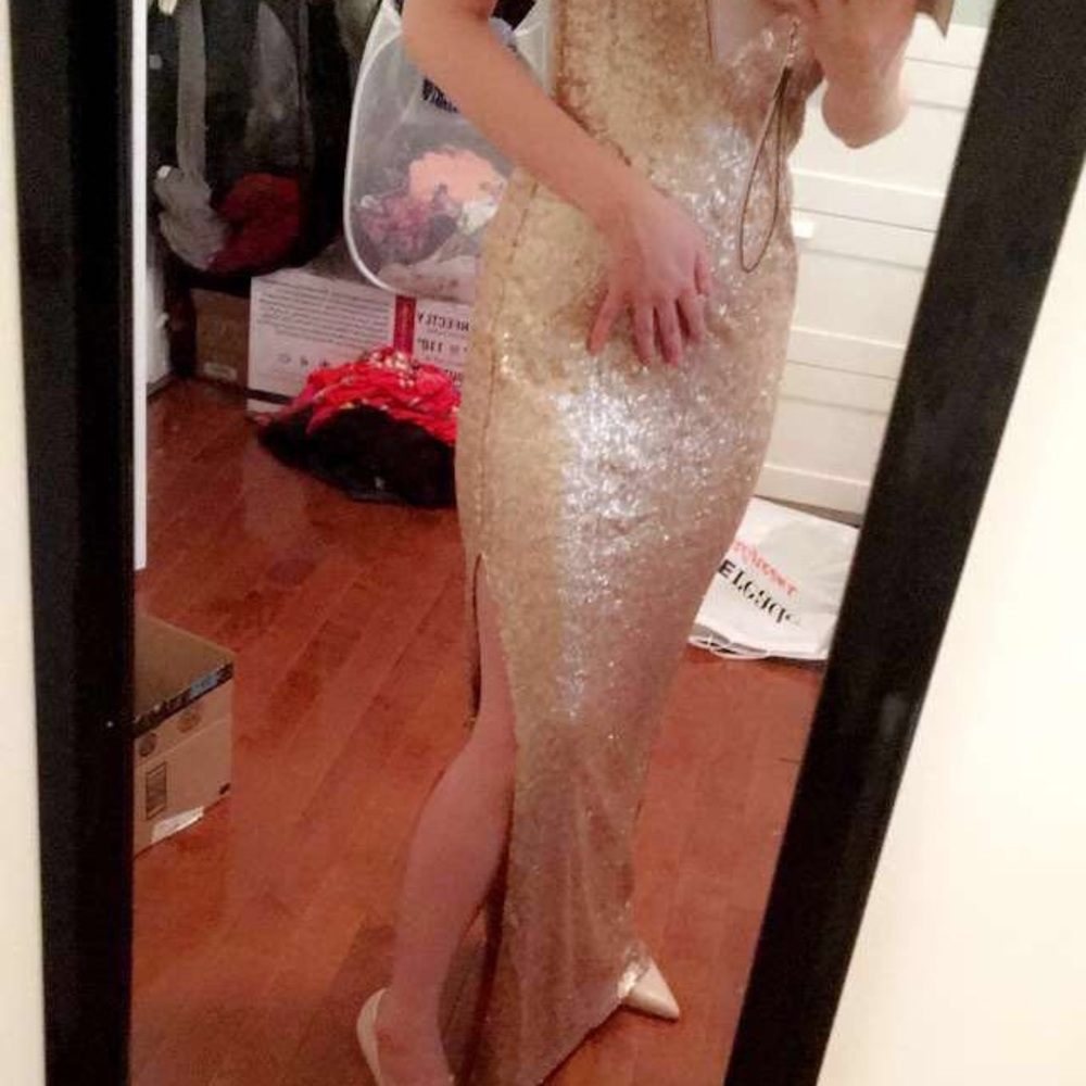 Prom or Birthday Floor-length Gown