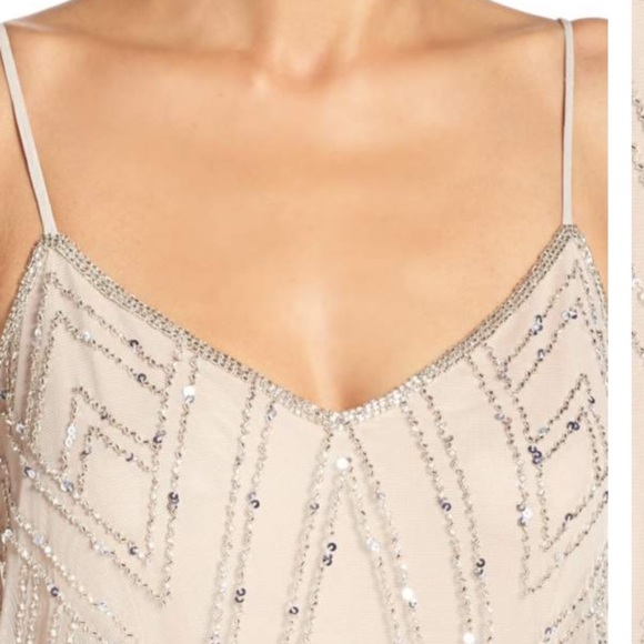 Adrianna Papell Embellished Blouson Gown - Picture 3 of 6