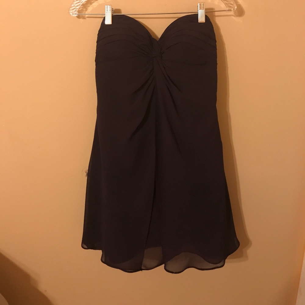 Dark purple dress