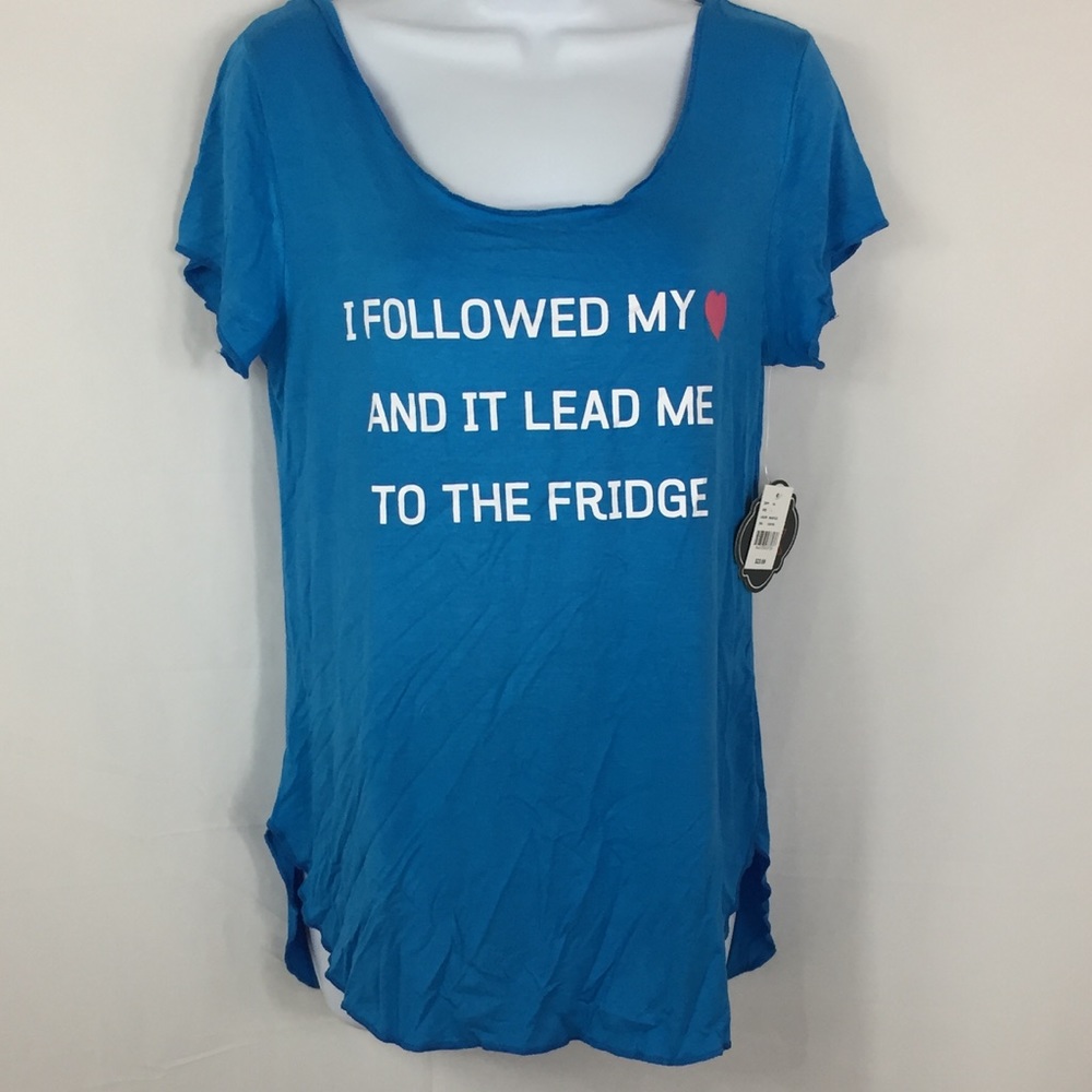 Electric PINK Graphic Tee Size L NWT