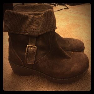 Brown Suede Boots