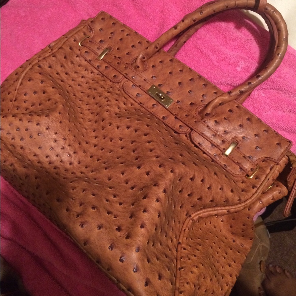 Faux Snakeskin bag from Just fab