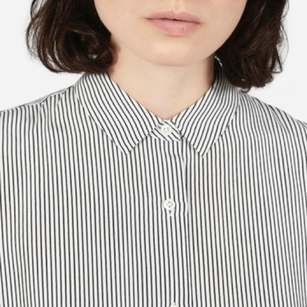 Everlane The Silk Short-Sleeve Square Shirt