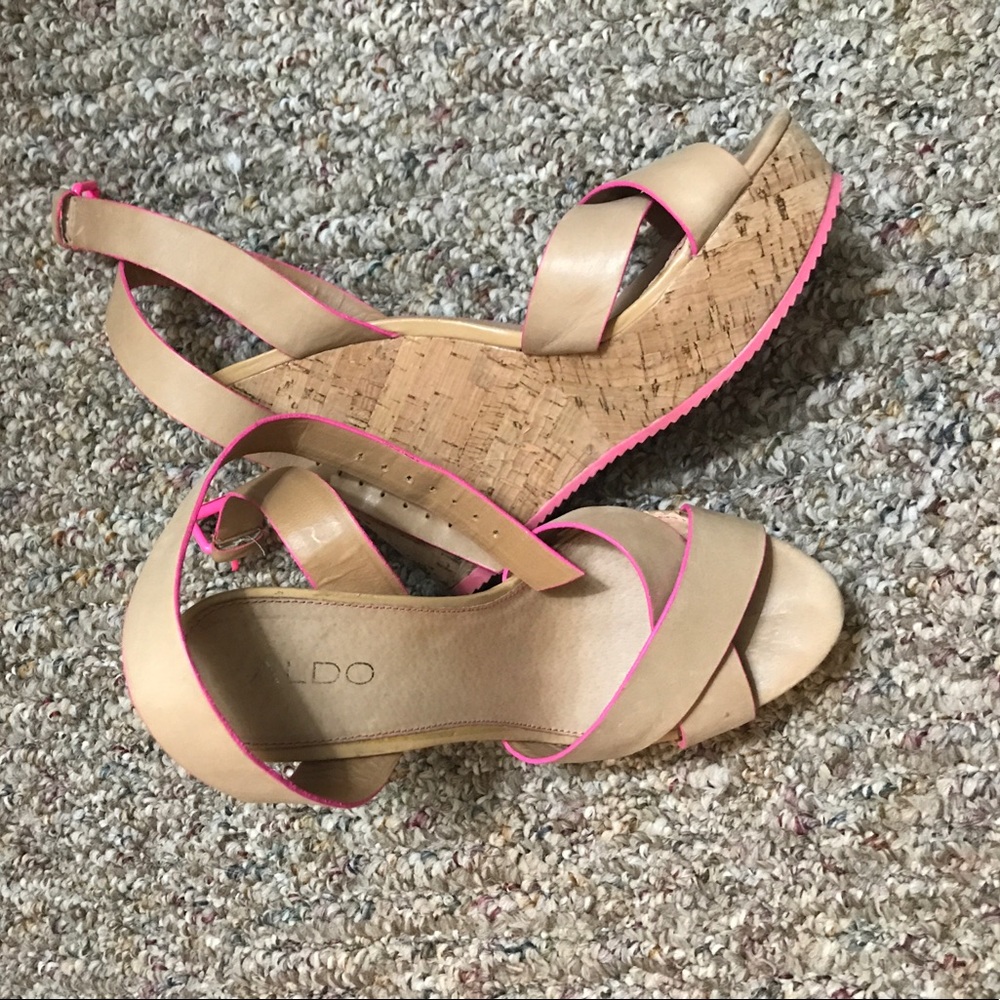 Aldo Sandal Wedges