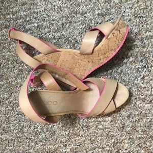 Aldo Sandal Wedges