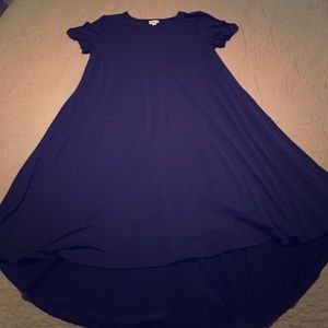 Navy Lularoe Carly dress