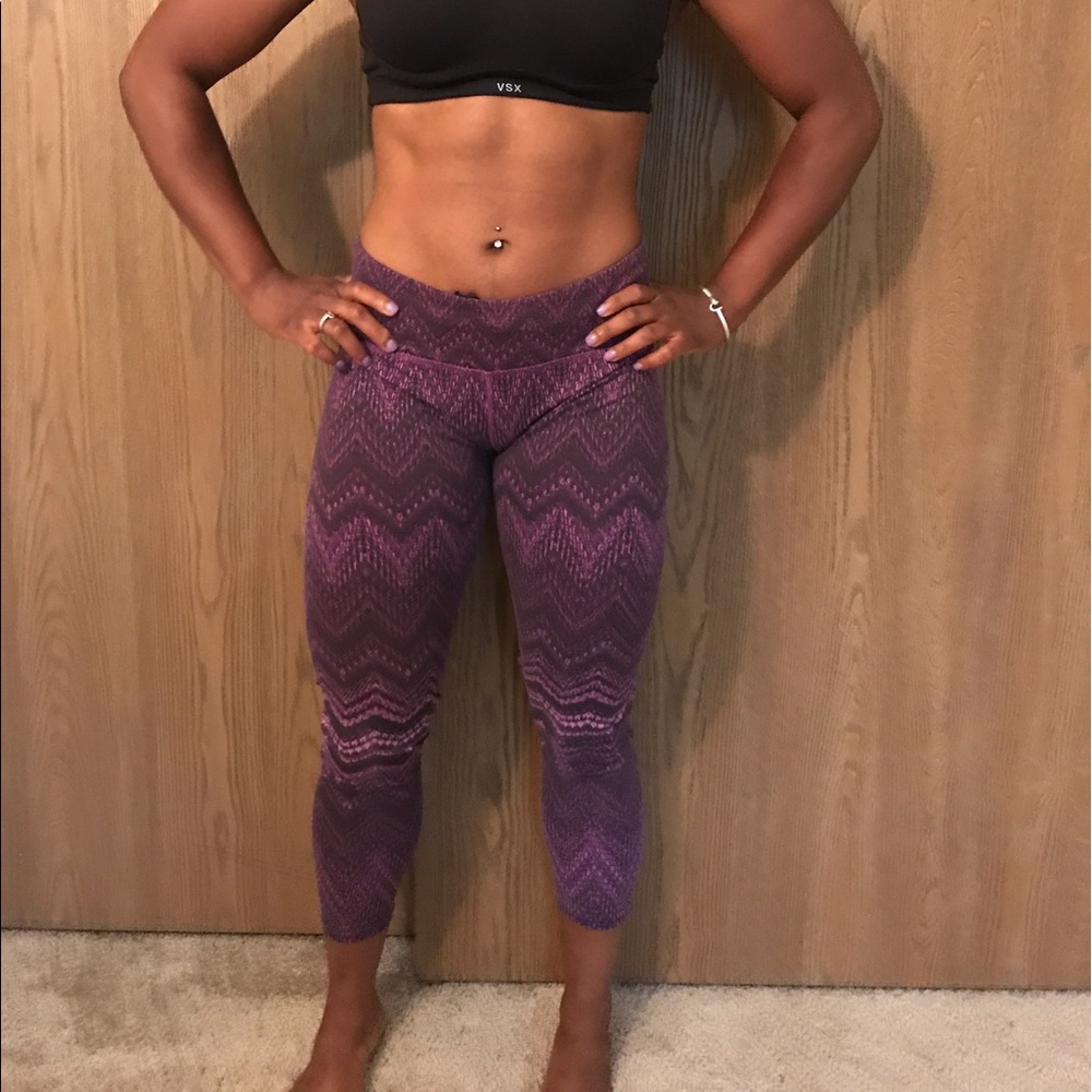 Tuff Athletics Purple Leggings