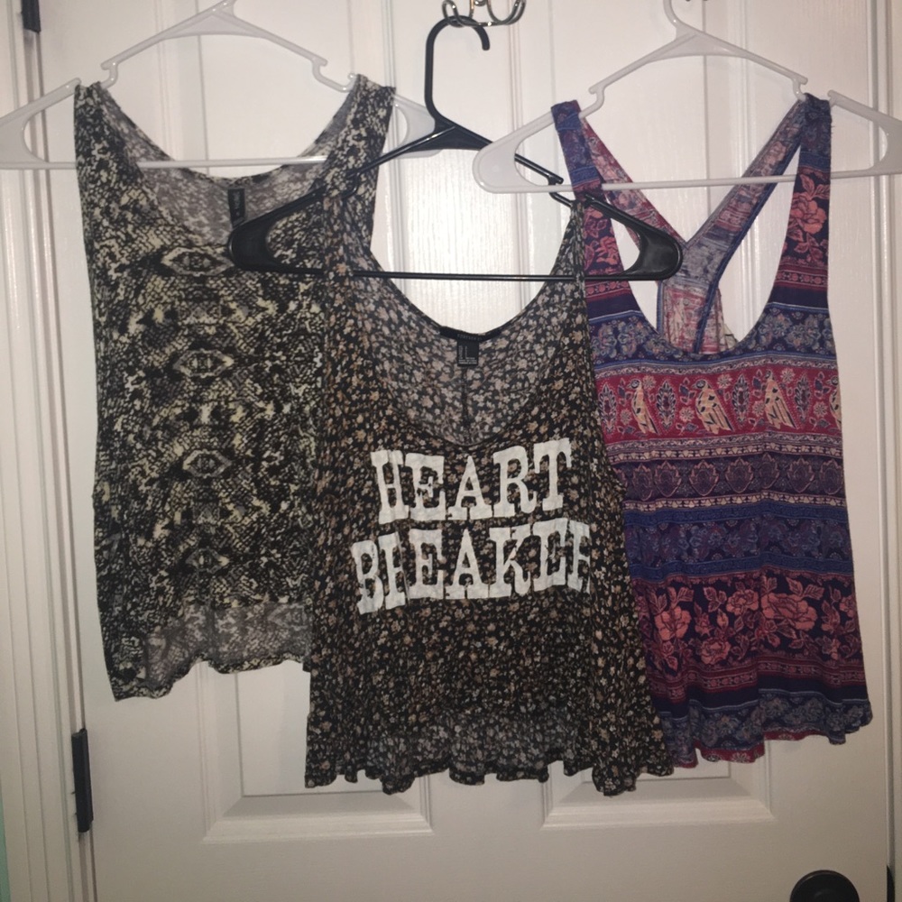 3 tank tops