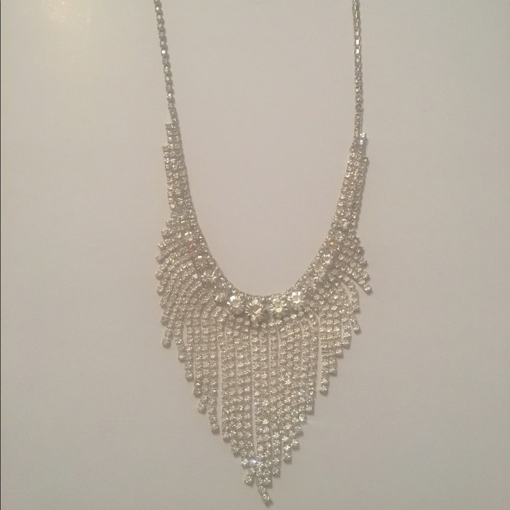 Windsor Fashion Rhinestone Statement Necklace