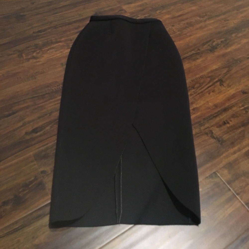 Black skirt