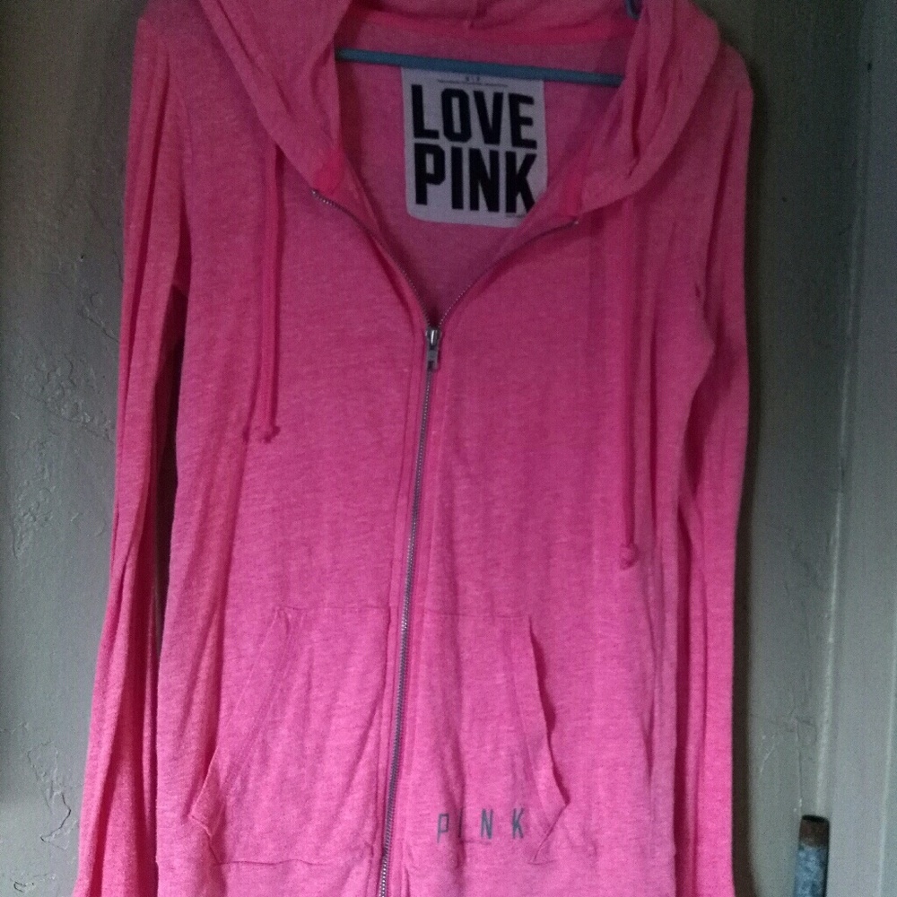 Victorias secret zip up hoodie