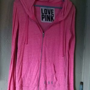 Victorias secret zip up hoodie