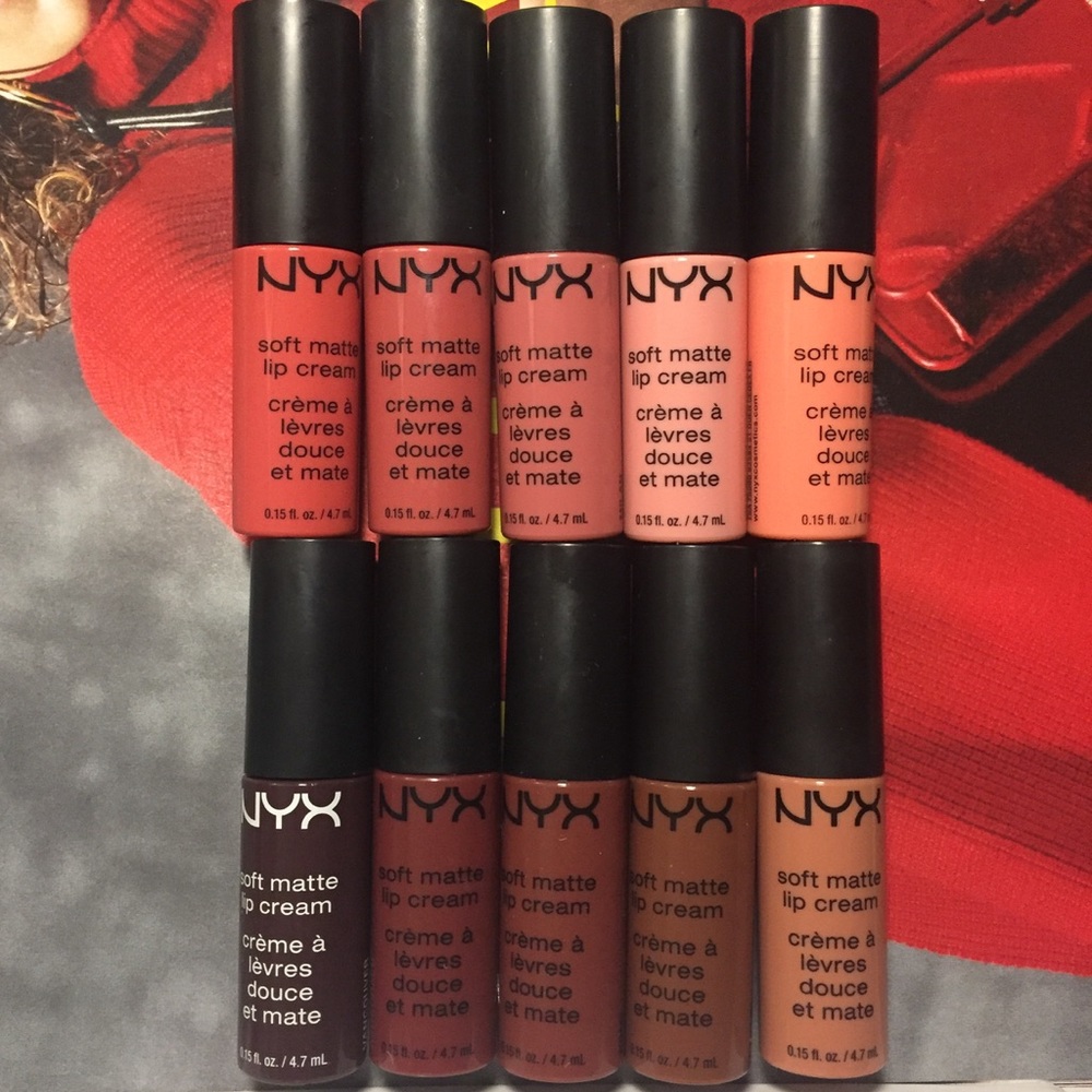 10 Mini Neutral NYX Soft Matte Lip Creams for Fall