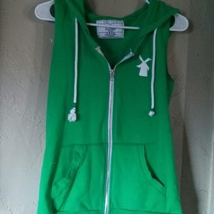 Zip up vest