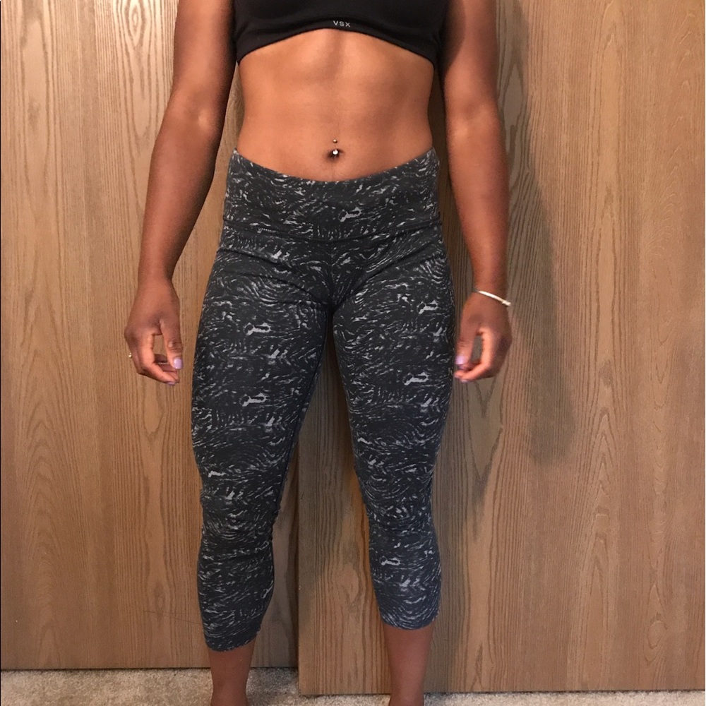 Tuff Athletics Gray Workout Leggings