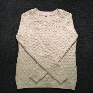 Old Navy cotton blend honeycomb pullover