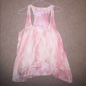 Pink and White Gypsy 05 Tank Top