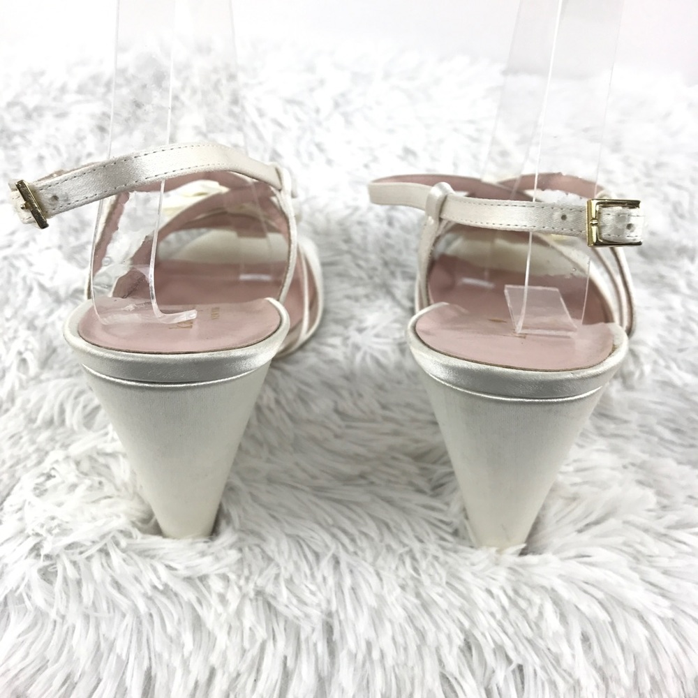 Kate Spade Ileene Bridal Ivory sandals 10.5 - Picture 3 of 6