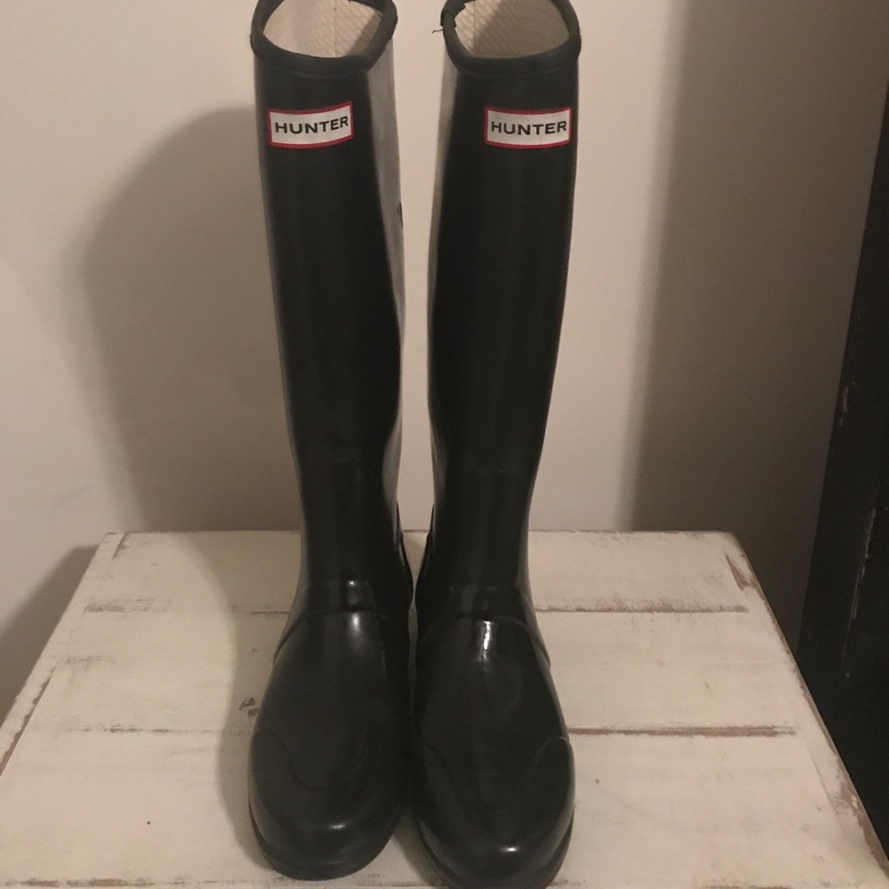 Hunter Sandhurst Savoy Riding Equestrian Rain Boot