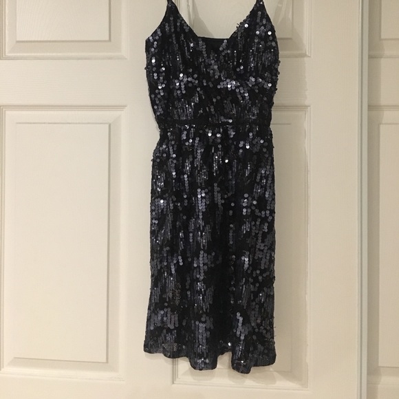 Navy sequin dress - Picture 3 of 4