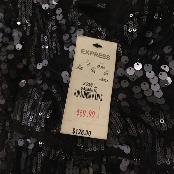 Navy sequin dress - Picture 4 of 4