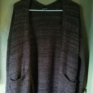 Purple Charlotte Russe cardigan