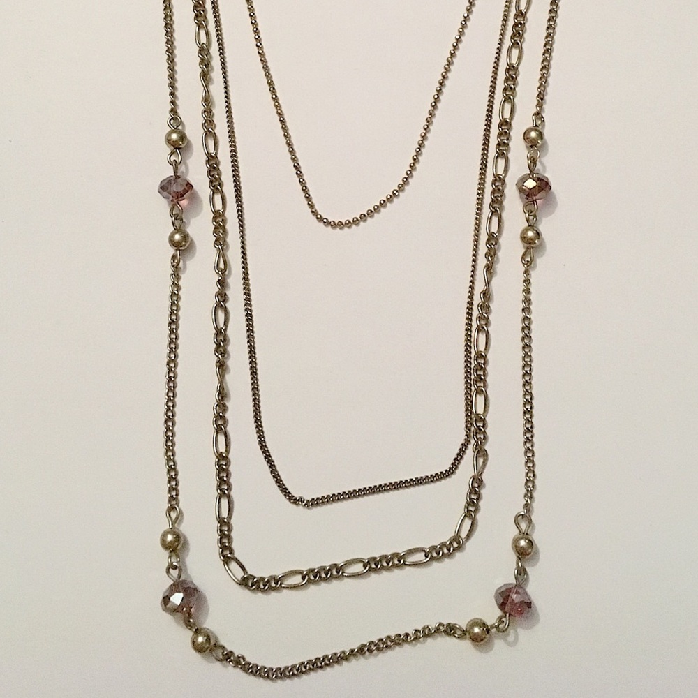 Long Gold Chain Necklace