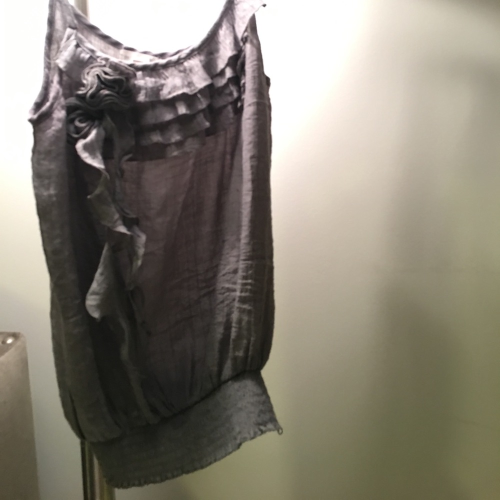Gray Dressy Tank