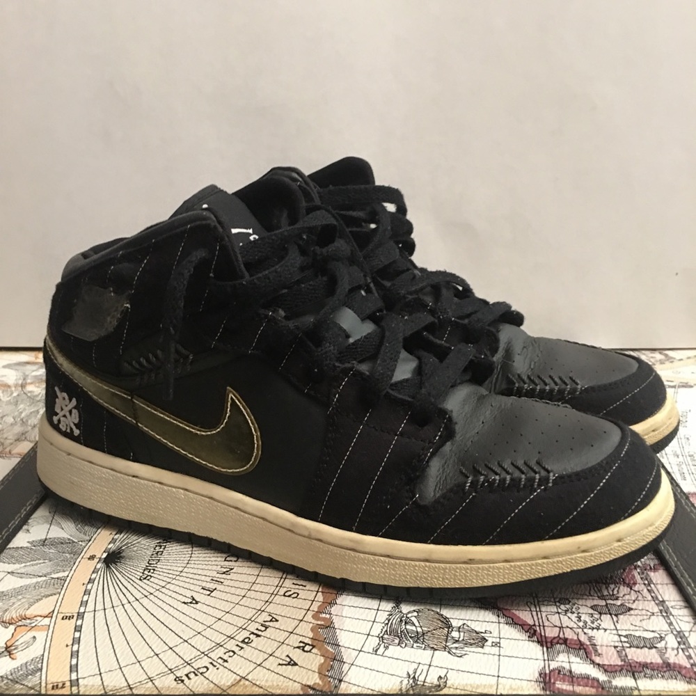 Air Jordan 1 Black ⚾️ 🔥🔥Size 6.5