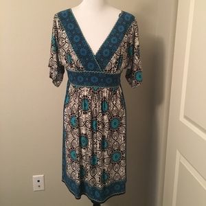 Maggy London Floral Print Dress - Sz 12