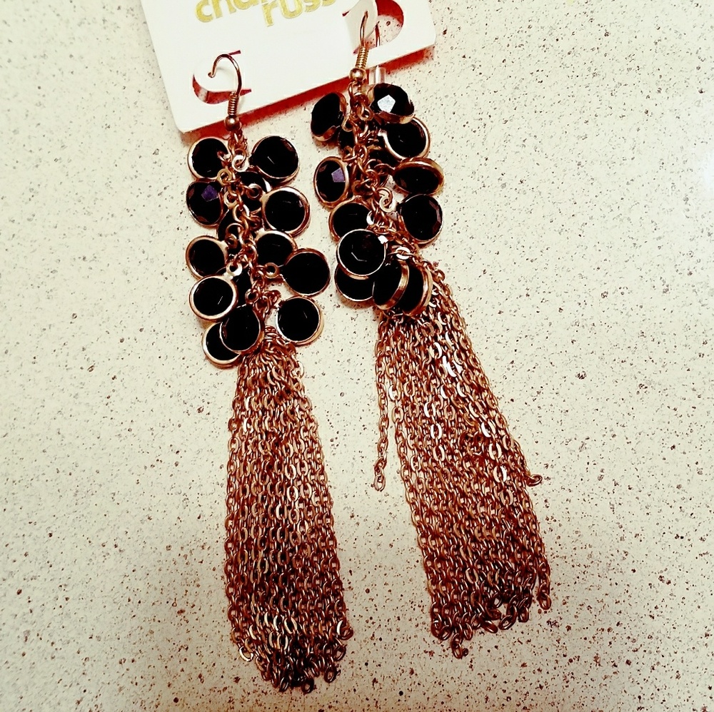 Long Chandelier Earrings