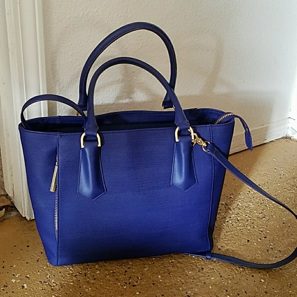 Dagne Dover Midi tote in Dagne Blue