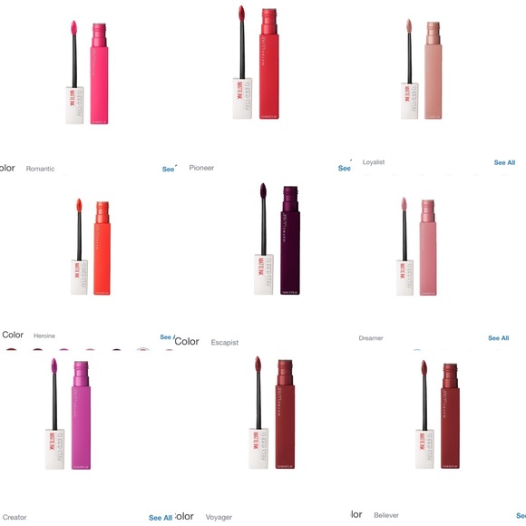 Maybelline superstay matte ink Bundle - Picture 1 of 1