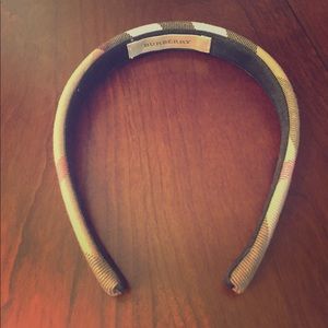 Authentic BURBERRY headband