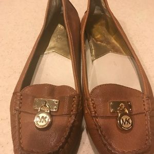 Michael Kors brown Flats