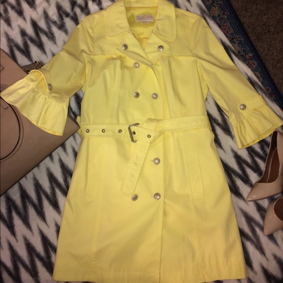 🍃Micheal Kors/// raincoat - Picture 2 of 7