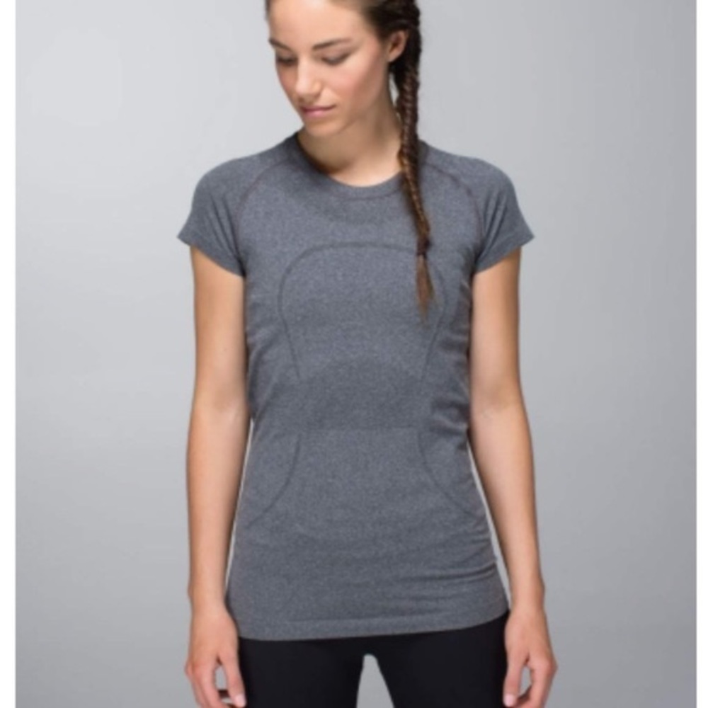 grey swiftly tech short sleeve