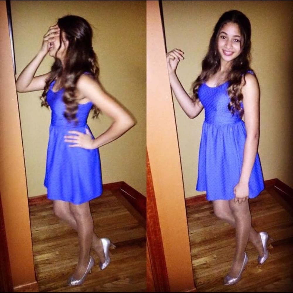 💙Candie's Blue Skater Dress💙