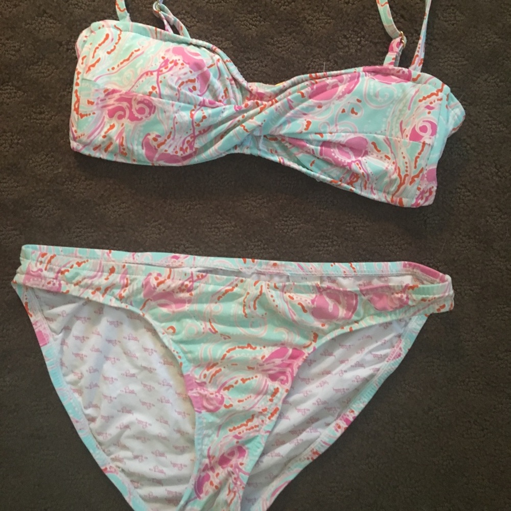 Lilly Pulitzer Jellies Be Jammin' Bikini