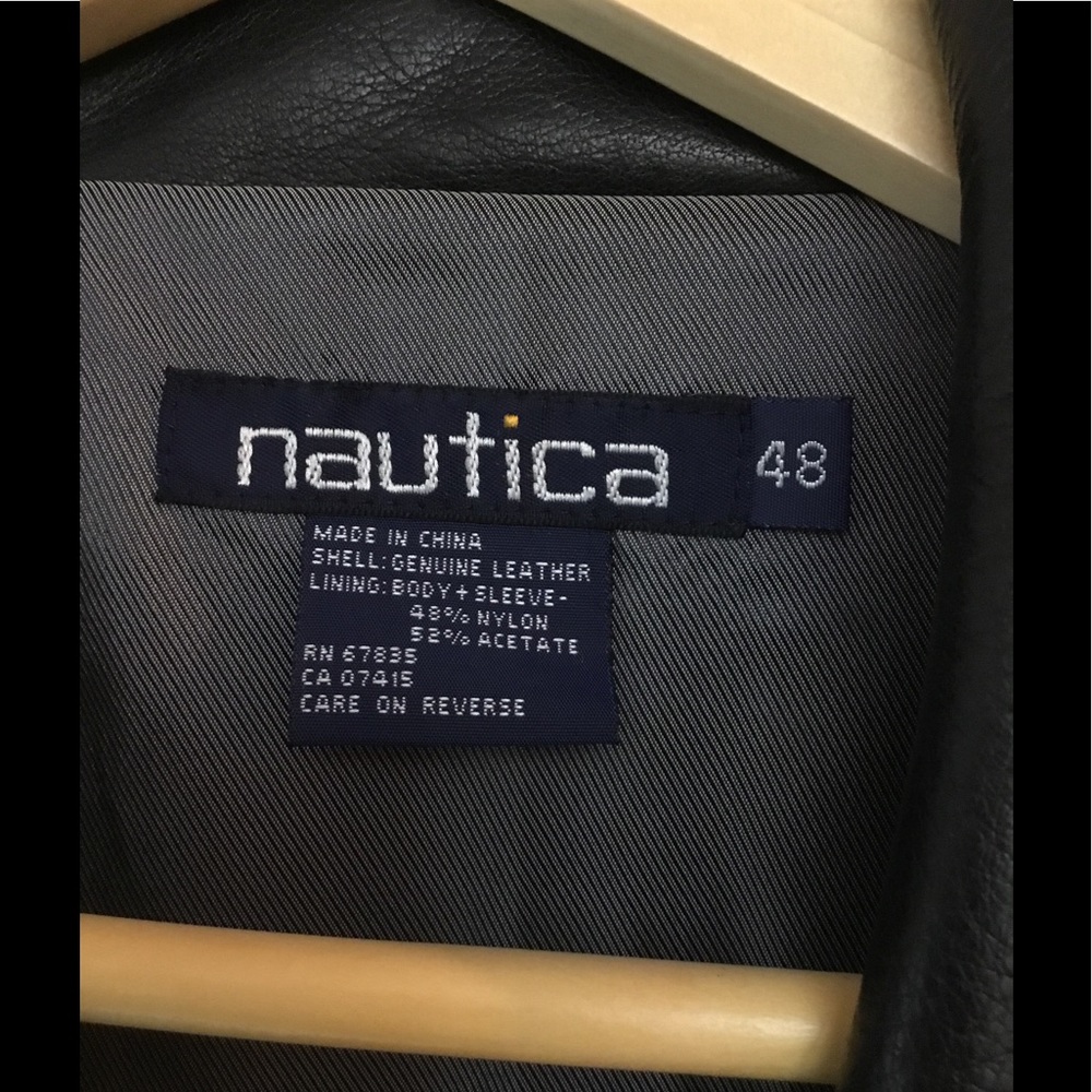 Men's Leather Jacket - Picture 3 of 8
