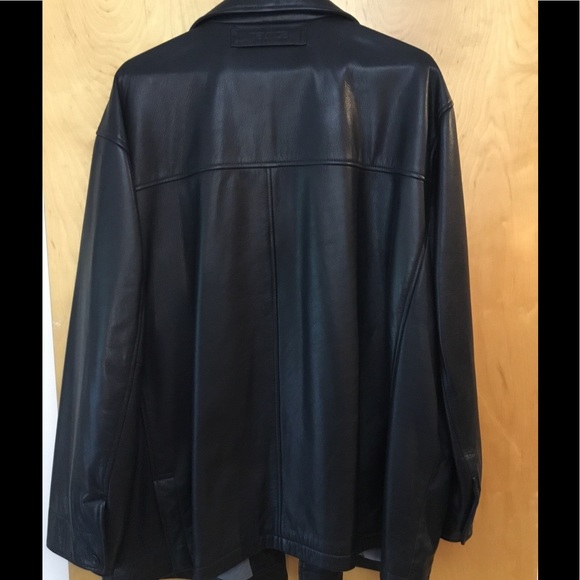 Men's Leather Jacket - Picture 2 of 8