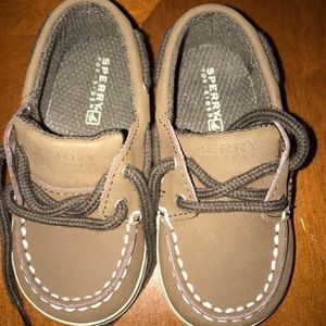 New Never worn baby Sperry shoes
