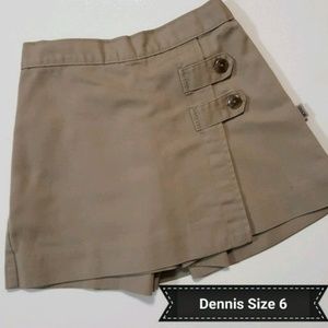 Dennis Khaki Skirt